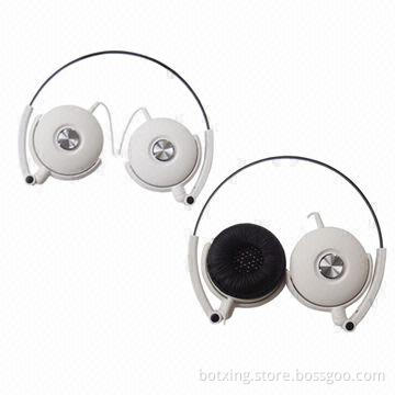 Student headphones, made of environment-friendly ABS material, RoHS-certified